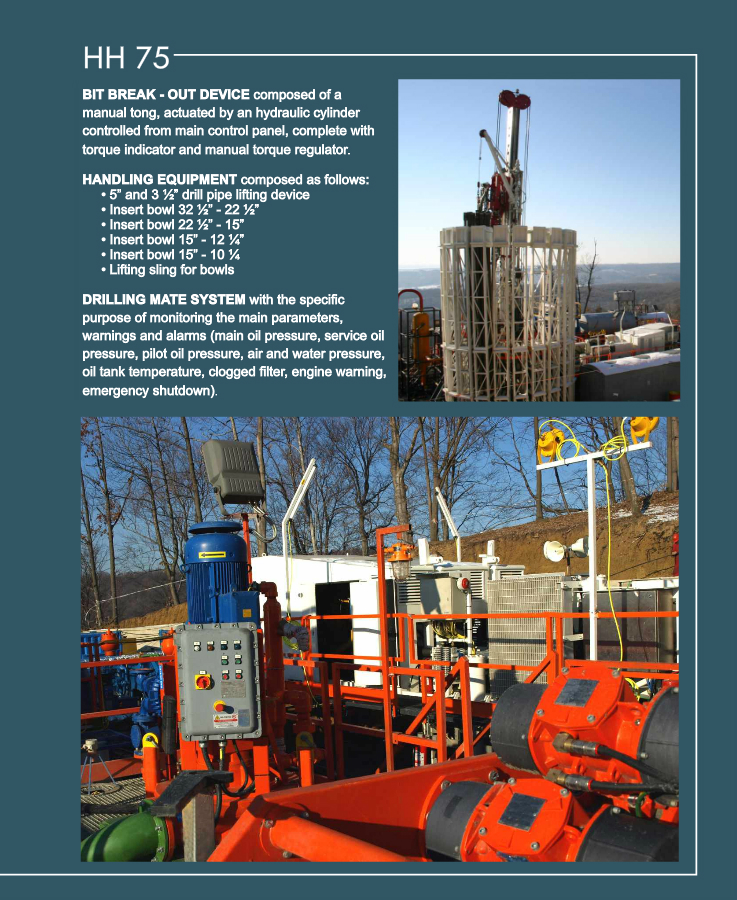 HH75 Drilling Rig